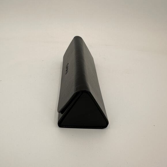 Saki Black Leather Sunglasses Eyeglasses Case - Picture 6 of 7